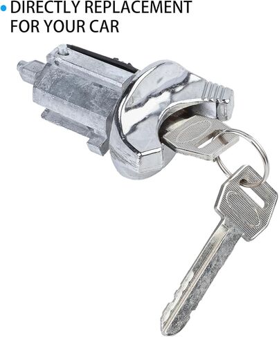Ignition Lock Cylinder with Keys Compatible with 1992-1996 Ford Explorer/F150/F250/F350, 1993-1998 Lincoln Town Car Continental, 1990-1995 Mercury Sable Replace# 924-730 in Kuwait