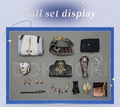 KIRA KIRA Phainon Cosplay Costume Doki-SSR Full Set Game Honkai: Star Rail Phainon Cosplay Halloween Costume Outfits in Saudi Arabia