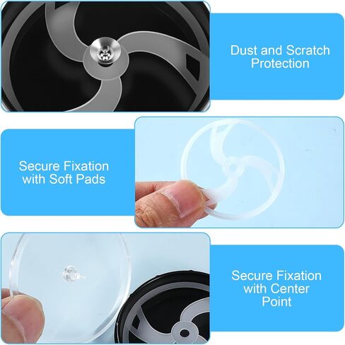3Pcs Portable Watch Storage Box for Watch Dials Dust And Scratch Protection Organizer Watches Holder Organizer for Men Display Travel Case 2-Inch Diameter Black in Saudi Arabia