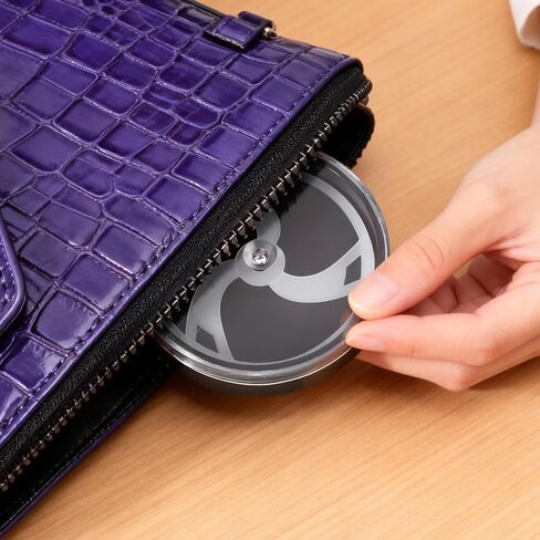 3Pcs Portable Watch Storage Box for Watch Dials Dust And Scratch Protection Organizer Watches Holder Organizer for Men Display Travel Case 2-Inch Diameter Black in Saudi Arabia