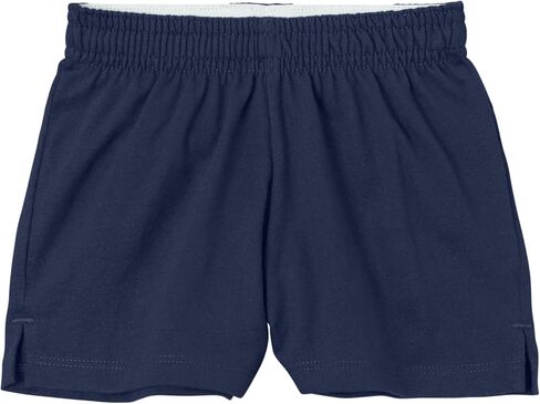 SPORT-TEK Girls' Jersey Knit Squad Short | Soft & Comfy Athletic Shorts, 3" Inseam, Elastic Waistband, Side Vents in Saudi Arabia