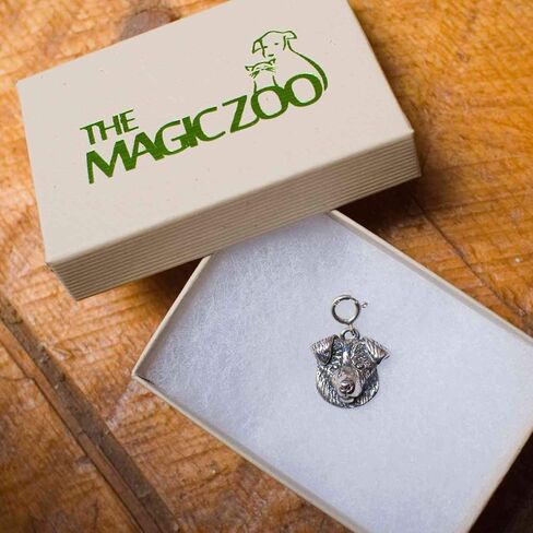 Sterling Silver Australian Shepherd Charm for Charm Bracelet - Aussie Dog Gifts for Women in Saudi Arabia