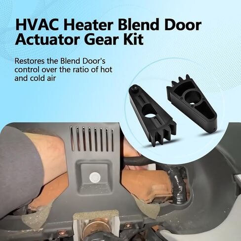 2 قطعة HVAC سخان مزيج الباب المحرك والعتاد عدة متوافقة مع بويك لاكروس ريجال فيرانو، كاديلاك ELR كروز ماليبو فولت يستبدل 13263335 926-758 in Saudi Arabia