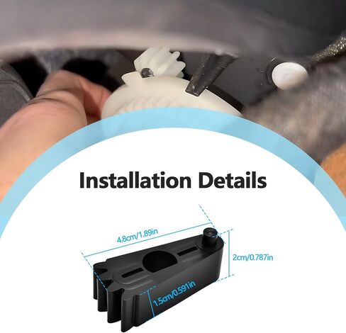 2 قطعة HVAC سخان مزيج الباب المحرك والعتاد عدة متوافقة مع بويك لاكروس ريجال فيرانو، كاديلاك ELR كروز ماليبو فولت يستبدل 13263335 926-758 in Saudi Arabia