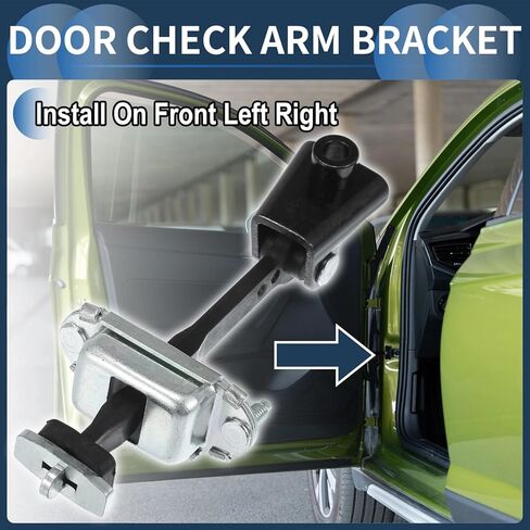 Car Door Stopper Limiter Compatible with for Transit for Connect 2002 2003 2004 2005 2006 2007 2008 2009 2010 2011 2012 2013 Front Door Check Bracket Stop in Kuwait