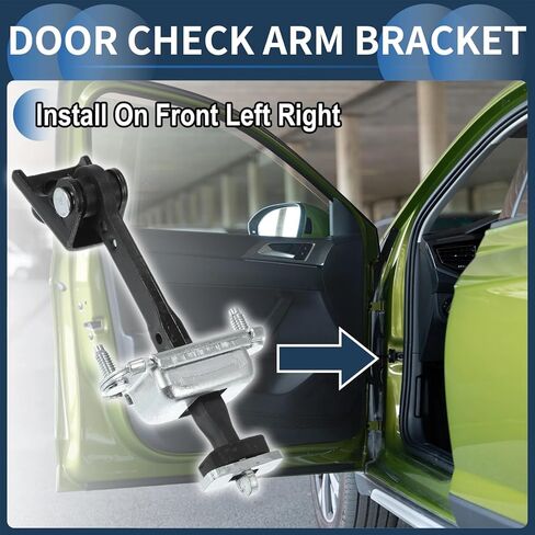 Car Door Stopper Limiter Compatible with for Transit for Connect 2002 2003 2004 2005 2006 2007 2008 2009 2010 2011 2012 2013 Front Door Check Bracket Stop in Kuwait