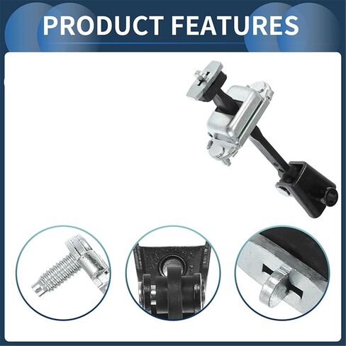 Car Door Stopper Limiter Compatible with for Transit for Connect 2002 2003 2004 2005 2006 2007 2008 2009 2010 2011 2012 2013 Front Door Check Bracket Stop in Kuwait