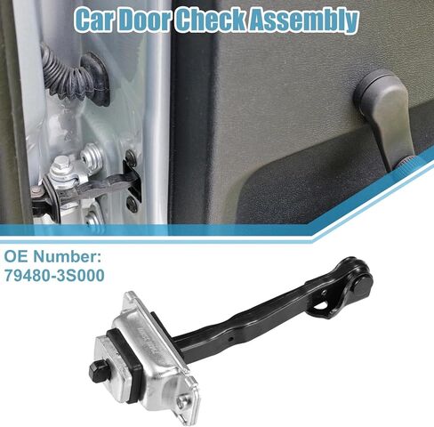 محدد سدادة باب السيارة متوافق مع Hyundai for Sonata 2.0L 2.4L 2011 2012 2013 2014 2015 فحص الباب الخلفي الأيسر للسيارة 79480-3S000 in Kuwait