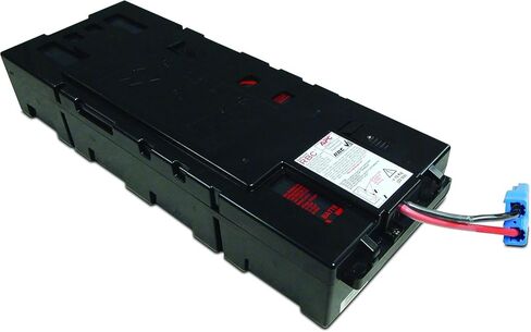 APC UPS Battery Replacement, APCRBC124, for APC UPS Models BX1500M, BR1500G, BR1300G, SMC1000-2U, SMC1000-2UC, BR1500GI, BX1500G, SMC1000-2U, SMC1000-2UC, and Select Others Black in Kuwait