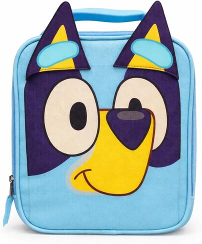 Fast Forward Bluey Lunchbox with Face and Ears for Back to School in Saudi Arabia