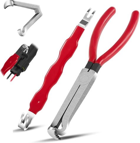 Automotive Electrical Connector Pliers Set - Quick Release Disconnect Tool for Fuel Line, Sensor & Wiring Plugs 2pcs electriacl in Saudi Arabia