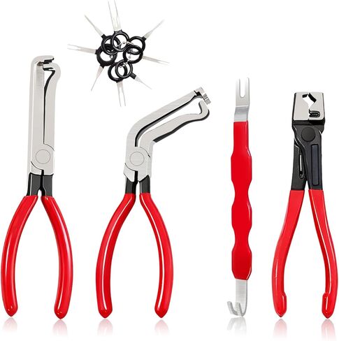 Portable Electrical Disconnect Pliers: 2026 Upgraded Dual Angled Automotive Connector Separator Tool Set with Case for Car Battery Terminal and Wiring Harness Removal in Tight Engine Space in Saudi Arabia