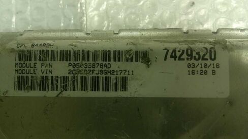 وحدة التحكم في المحرك ECM 5.7L تناسب شاحن 16-17 300 68243307AA 05035878AD in Kuwait