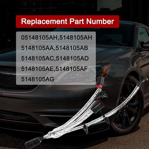 5148105AH أسلاك مستشعر درجة حرارة ضغط الزيت متوافقة مع جيب دودج كرايسلر رام 2011-2016 لاستبدال 5148105AA 5148105AB in Kuwait