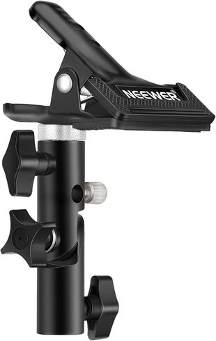 NEEWER Photo Studio Heavy Duty Metal Clamp Holder with 5/8" Light Stand Attachment for Reflector in Saudi Arabia