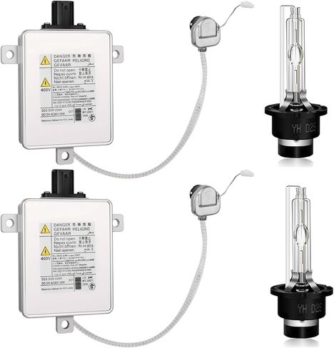 مجموعتان W3T19371 HID المصباح الصابورة ث/الشعلة وD2S لمبة تناسب أكورا TL TSX ILX ZDX RDX لهوندا أوديسي لمازدا 3 5 CX-9، استبدال X6T02971 W3T10471 in Kuwait