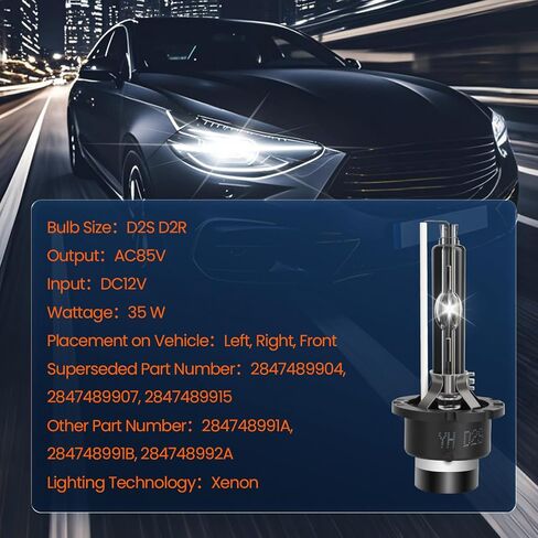 مجموعتان W3T19371 HID المصباح الصابورة ث/الشعلة وD2S لمبة تناسب أكورا TL TSX ILX ZDX RDX لهوندا أوديسي لمازدا 3 5 CX-9، استبدال X6T02971 W3T10471 in Kuwait