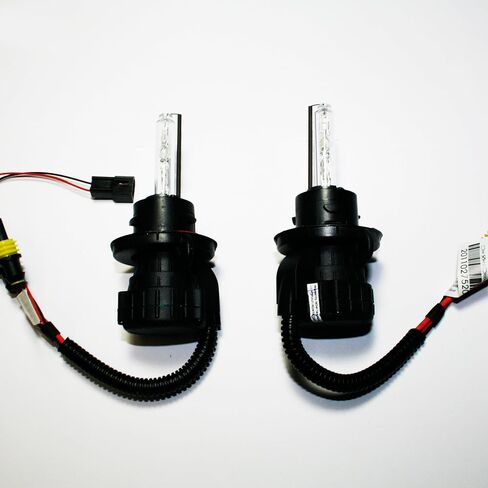 Innovited H13-3 9008 4300K ​​Hi/Lo Bi xenon HID حزمة مصابيح زينون مع صابورة رفيعة INOAC بقدرة 55 وات (OEM أصفر) in Saudi Arabia