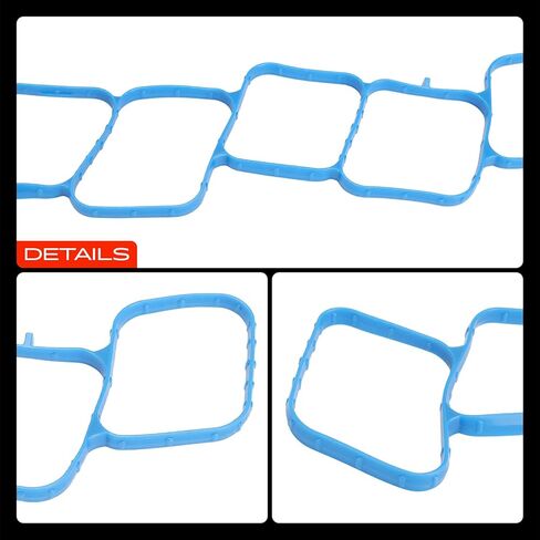 مجموعة حشية حقن الوقود العلوي A-Premium متوافقة مع Ford، Mazda، Mercury - Escape 09-12، Fusion 2010-2012، Tribute 2009-2011، Mariner 2009-2011، Milan 2010-2011 - تناسب فقط DOHC V6 3.0L in Kuwait