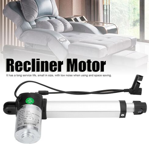aqxreight Electric Power Recliner Motor for Chairs, DC24V Actuator Replacement, Compact Design, Low Noise in Saudi Arabia