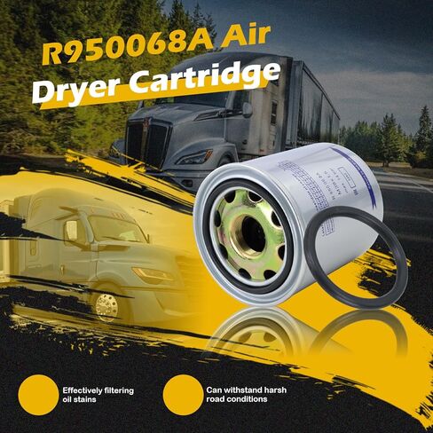 خرطوشة مجفف الهواء Kefly R950068A تحل محل Wabco 4329012252، 4329012482، Meritor R950068، Freightner TDAR950068، Bendix 5008414PG in Kuwait