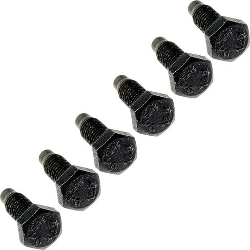 مسمار تثبيت محول عزم الدوران APDTY 167333 (عبوة من 6 قطع؛ M8 X 1.25 X 18.00) in Kuwait