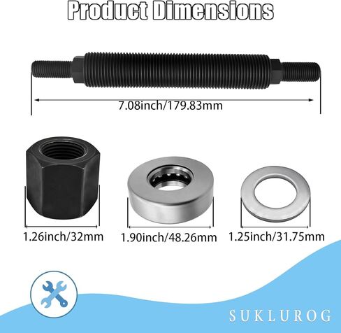 66515 أداة تركيب الموازن التوافقي المتوافقة مع كرنك Chevy 350 SBC BBC، أداة تثبيت بكرة اهتزاز المثبط القوية المتوافقة مع كرنك SBC BBC الصغيرة والكبيرة in Kuwait