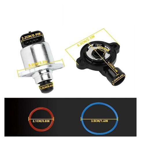 صمام التحكم بمستشعر موضع الخانق TPS AC147 17106809 17113578 17123852 17113209 in Kuwait