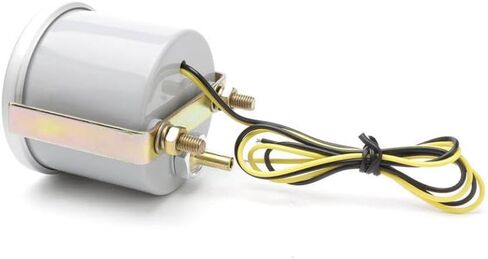 مقياس ضغط الهواء الرقمي العالمي 52 مم للسيارة Turbo Boost - من 1 إلى 2 بار متوافق مع عدسات الدخان للمركبات 12 فولت، مقياس LED in Kuwait