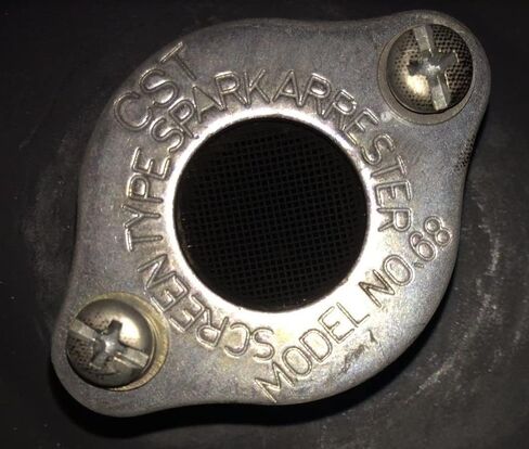 for Firman Generator w/ #68 cover plate 1-1/2" steel exhaust extension. (8') in Kuwait