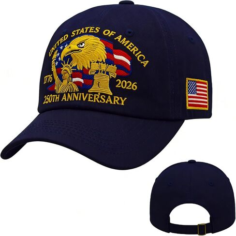 250 Anniversary USA Hat Patriot Cap 1776-2026 Bicentennial 250th Anniversary Hat America 250 Gift for for Men Women in Saudi Arabia