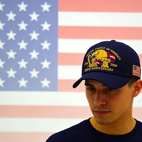 250 Anniversary USA Hat Patriot Cap 1776-2026 Bicentennial 250th Anniversary Hat America 250 Gift for for Men Women in Saudi Arabia
