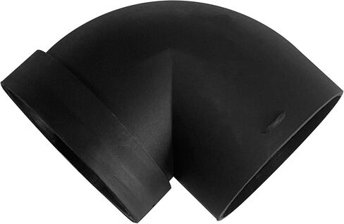 2PCS 75mm 3inch Diesel Heater Duct Connector Valve Warm Air Ducting Pipe Elbow Outlet Connector Warm Air Duct Pipe Outlet Fits for Diesel Parking Auxiliary Heater in Saudi Arabia