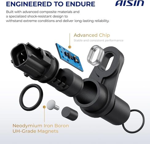 AISIN ASWN-00048 Input or Output Transmission Speed Sensor - Compatible with Nissan Frontier 2005-2019, Pathfinder Xterra 2005-2015, Titan Armada 2005-2020 - with Automatic Transmission in Kuwait