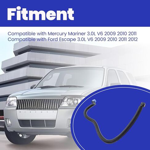 مجموعة خرطوم ASTROSYNC مناسبة لسيارة Mercury Mariner 2009-2011 Ford Escape 2009-2012 3.0L V6 من السكك الحديدية إلى الإطار، استبدال خط الوقود 9L8Z-9288-B 9L8Z9288B 9L84-9288-AF 9L84-9288-AE 9L84-9288-AD in Kuwait