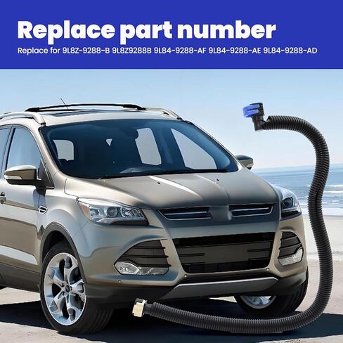 مجموعة خرطوم ASTROSYNC مناسبة لسيارة Mercury Mariner 2009-2011 Ford Escape 2009-2012 3.0L V6 من السكك الحديدية إلى الإطار، استبدال خط الوقود 9L8Z-9288-B 9L8Z9288B 9L84-9288-AF 9L84-9288-AE 9L84-9288-AD in Kuwait
