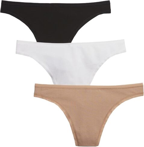 GAP Women's 3-Pack Organic Stretch Cotton Thong in Saudi Arabia