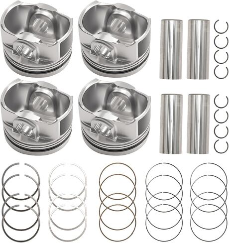 25198520 Engine Piston Pin Snap Ring Kit, Inner/Engine Piston and Pin and Snap Ring Replacement for Buick Encore 2013-2021 for Chevrolet Cruze Sonic Trax 2011-2021 Replaces 55580184 25195065 in Saudi Arabia