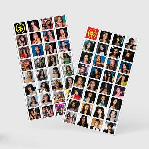 BDNXTV KATSEYE Merch KATSEYE Photocards 64 قطعة ملصقات 60 قطعة مجموعة بطاقات لومو رواية المعبود ألبوم هدية لمحبي A01 in Kuwait