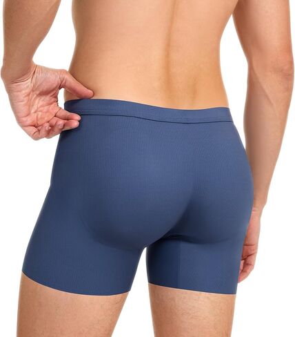 Men's Padded Underwear Boxer Briefs Tummy Control Body Shaper Shapewear Enhance Butt Lifter in Saudi Arabia