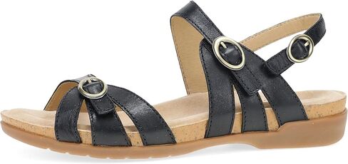 Dansko Ruthie Women’s Sandal – Double Adjustable, Premium Leather, Hook-and-Loop Straps, Cushioned Footbed, Lightweight Cork Midsole, Versatile Everyday Comfort Sandal in Saudi Arabia