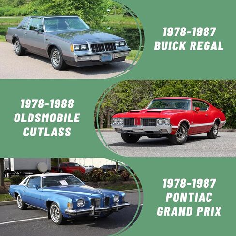 Upper & Lower Rear Trailing Arms With Bushings, Fit for 1978-1988 Chevy Monte Carlo/El Camino/Malibu, Oldsmobile Cutlass, Buick Regal, Pontiac Grand Pri -Replace 568-8985 568-9062 Trailing Arm in Kuwait