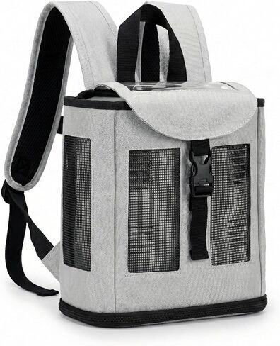 O2TOTES USA Premium Ultra Lightweight Backpack fit for the Inogen One G3 Unit (Patented Design) (gray) Fits Units: IS0-300 OR IO-300/NEW IMPROVED DESIGN in Kuwait