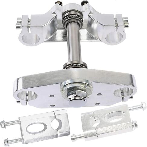Pair 28" Front Fork Shocker for 50cc 70cc 90cc 110cc 125cc Dirt Pit Bike, Complete Front Forks with Triple tree Clamps Set 33mm Fork Suspension Shocks Absorber for SSR Apollo 14" Wheels in Saudi Arabia
