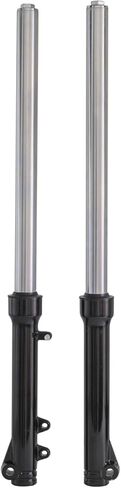 Pair 28" Front Fork Shocker for 50cc 70cc 90cc 110cc 125cc Dirt Pit Bike, Complete Front Forks with Triple tree Clamps Set 33mm Fork Suspension Shocks Absorber for SSR Apollo 14" Wheels in Saudi Arabia