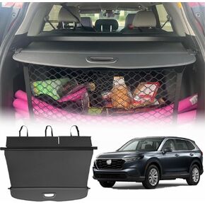 غطاء ظل أمان البضائع متوافق مع Honda CR-V CRV 2024 2023 شاشة الخصوصية قابل للسحب للتخزين الخلفي المقاوم للماء غطاء حماية الأمتعة ظل درع أمان in Kuwait