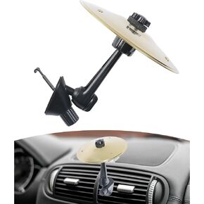 Car Cymbal,Car Accessories Mini Cars Symbol Drum Air Vent,Mini Drum Cymbal for Cars Dash,Automotive Interior Decoration Accessories,Suitable for All Auto,Trucks,SUVs Air Vents in Saudi Arabia