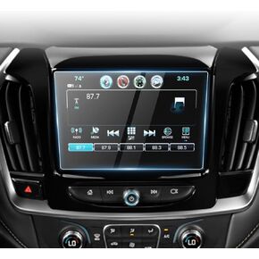 واقي شاشة من الزجاج المقوى قطعتين من Karltys لسيارة Toyota Tundra 2022-2024 /Sequoia 2023 2024، واقي شاشة لمس 14 بوصة لملحقات Tundra، غطاء شاشة عرض ملاحة السيارة، مضاد للخدش in Kuwait