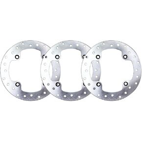 3 Pack Front Rear Brake Rotor Discs Compatible with Can Am ATV UTV Outlander Renegade Commander Maverick 1000 850 800 650 570 500 450 Max 6x6 Direct Replacement Steel Disc OEM # 705600999 in Saudi Arabia
