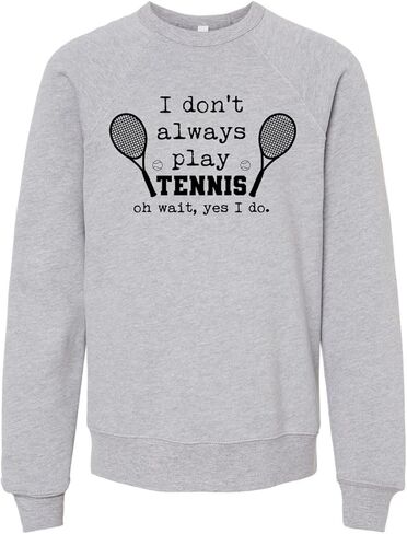 Long Sleeve Unisex Kids' Sweatshirt, Unisex Graphic Sweatshirt, Shirts with Sayings, Heather Gray or Mauve in Saudi Arabia